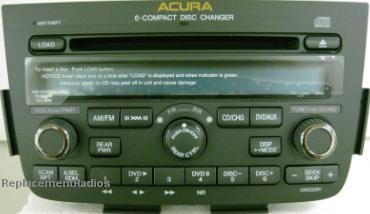 Acura Radio Code on All Acura   Mdx 2005  Cd6 Xm Ready Radio 39100 S3v A530 1xf8  New