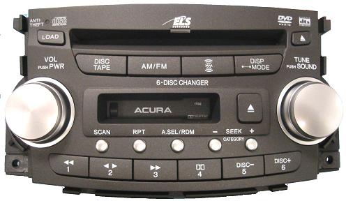 2004 Acura on Tl 2004 2006 Cd6 Dvd Cassette Radio 39100 Sep A410 1tb2  New
