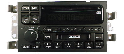 Buick Lesabre 2000-2001 CD Cassette radio