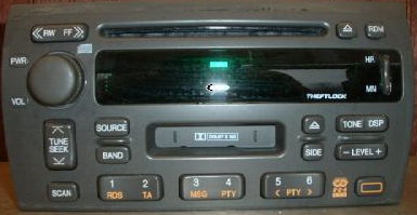Cadillac radio volume knob (1997-2004 style)