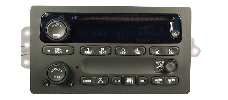 GM 2003-2005* CD XM ready radio (Trucks SUVs) 15104155 10357894