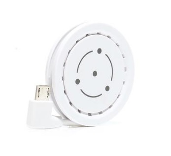 Fli-Coin charging disc for devices w/ Micro USB connector
