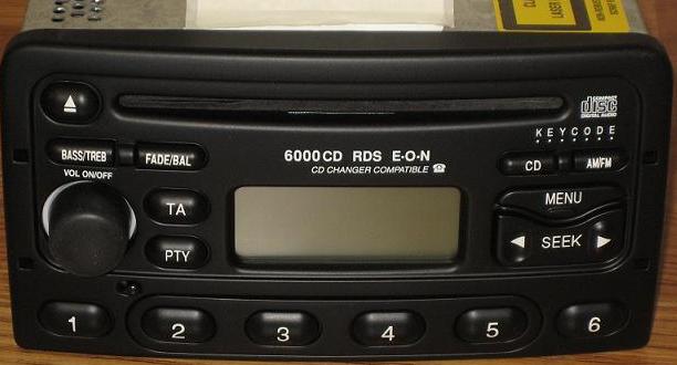 Ford Focus Mercury Cougar 1999-2004 CD radio 6000CD NEW