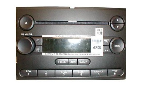 F250 F350 F450 F550 Focus 2005-2007 CD radio NEW