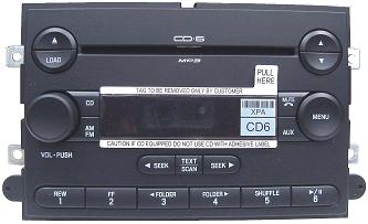 Ford radio CD6 6 CD Mechanism Replacement Repair (2004 F150 6CD)