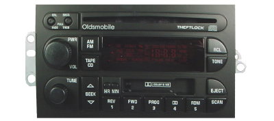 Oldsmobile radio Button or Knob (1994+ style)