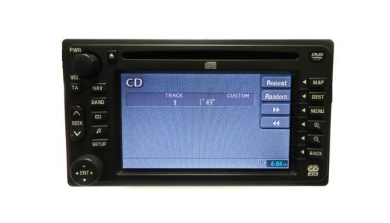 Pontiac non-touch INR navigation radio button set (Vibe Matrix)