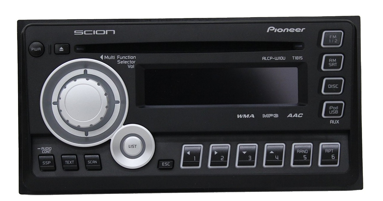 Scion Toyota 2000+ CD MP3 WMA USB iPod SAT rdy radio T1815 NEW