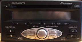 Scion Toyota 2000-2008 CD MP3 SAT ready radio T1807