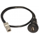 Fast charge USB adapter cable for Vais GSR SiriusXM interfaces