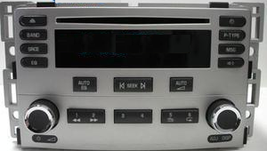 Cobalt G5 2005-2006 CD Delco UN0 XM ready silver radio NEW
