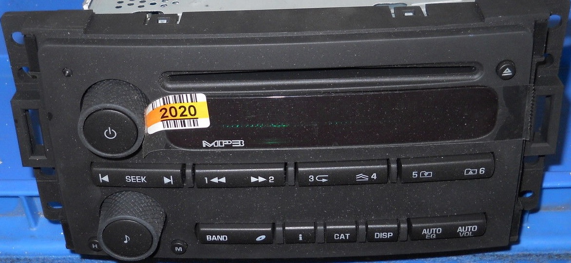 Saab 9-7X 2005-2009 CD MP3 XM radio 15804641 NEW