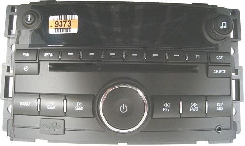G6 2009 2010 CD MP3 USB (UUI) XM ready radio NEW