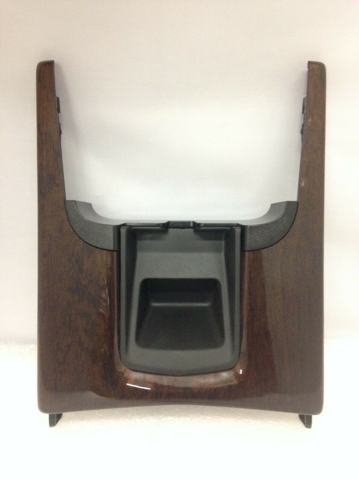 Cadillac XTS 2013+ console woodgrain insert trim piece Brown