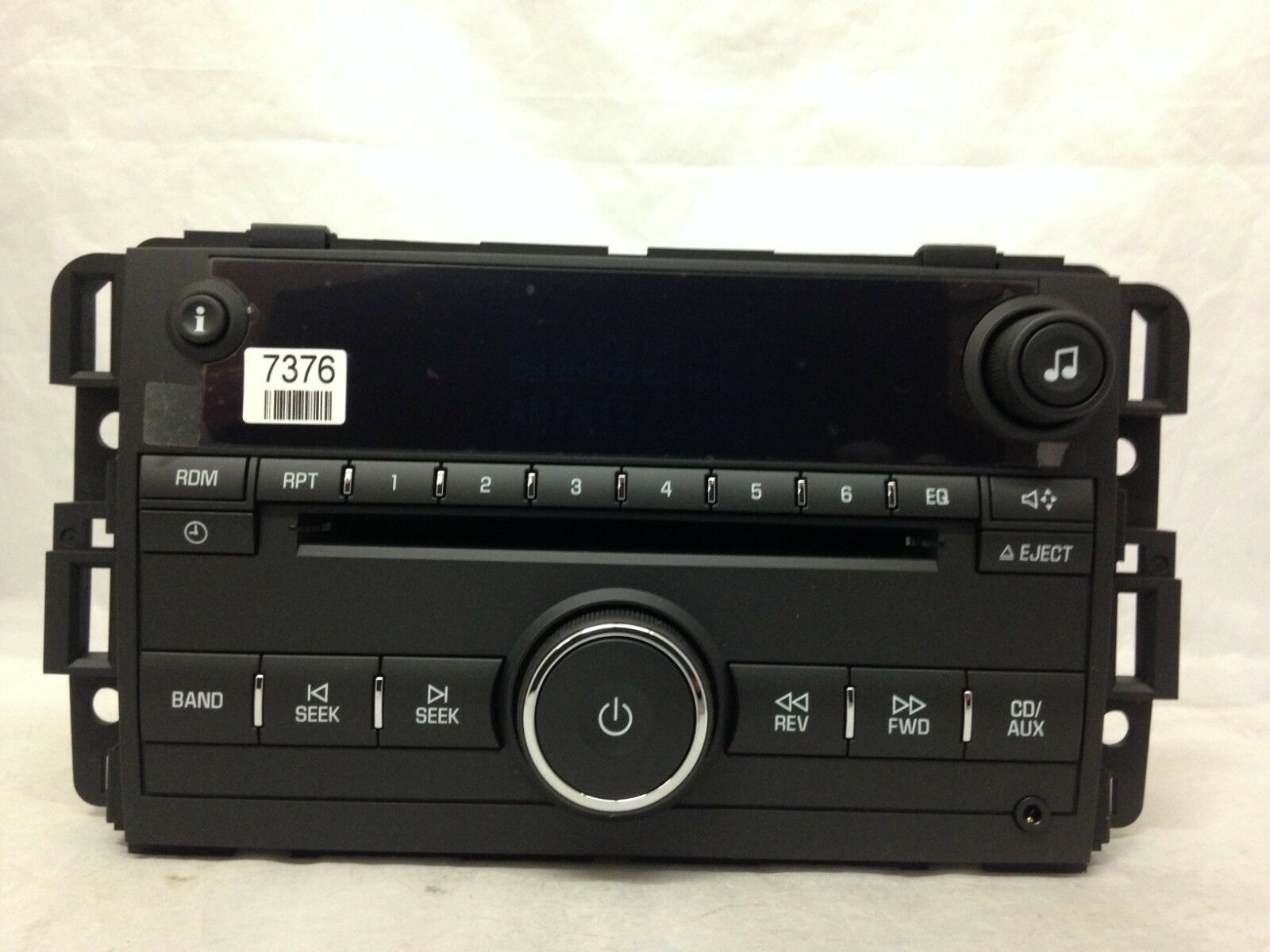 GM Radio Face (plate-lens-knobs-buttons): 06-09 Fujitsu LAN