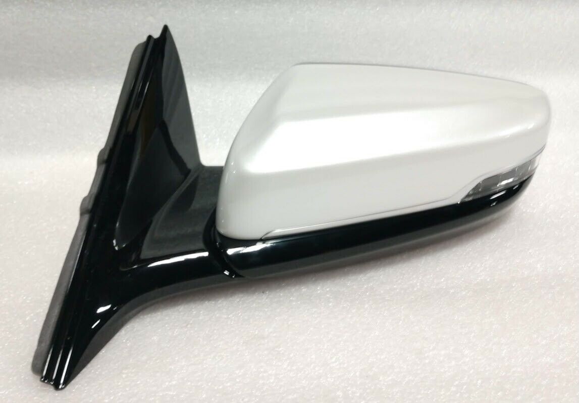 Cadillac CT6 2016+ LH driver side BSM camera mirror White NEW