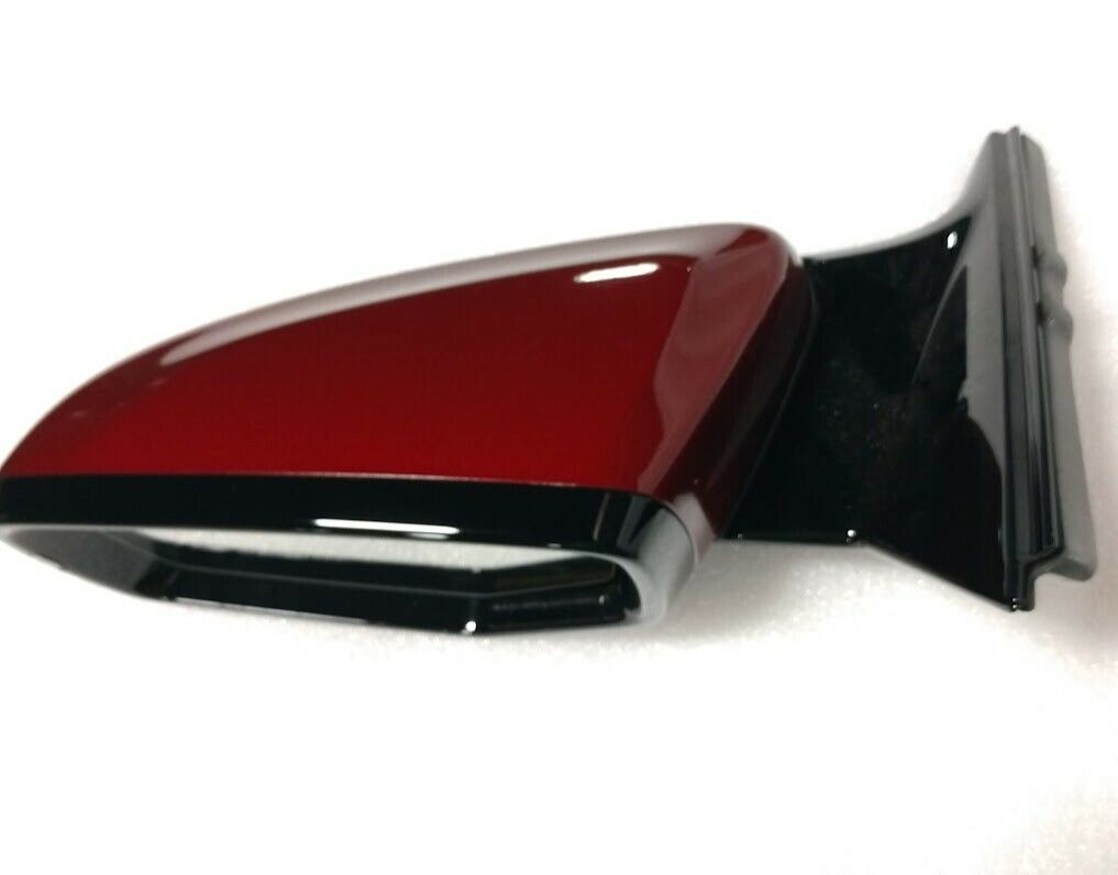 Cadillac CT6 2016+ LH driver side BSM mirror Red NEW