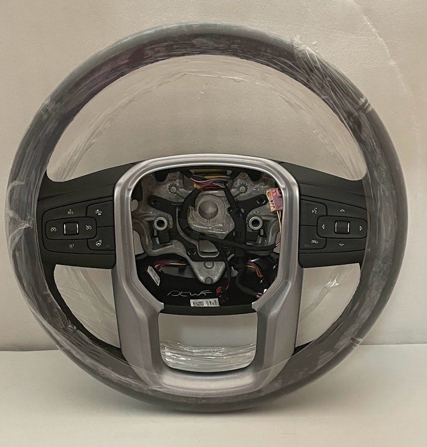 Sierra 2019+ steering wheel heated crash black Aegis NEW