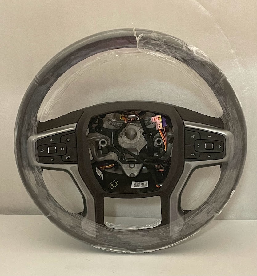 Silverado 2019+ steering wheel heated crash brown Synthesis NEW