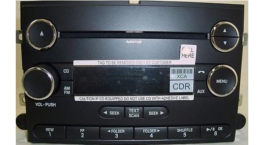 2008 Ford fusion audiophile system #5