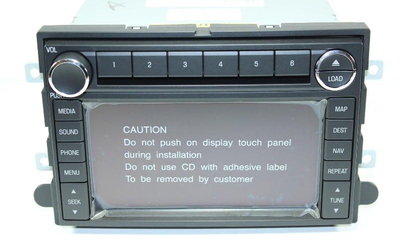 Ford navigation radio knob
