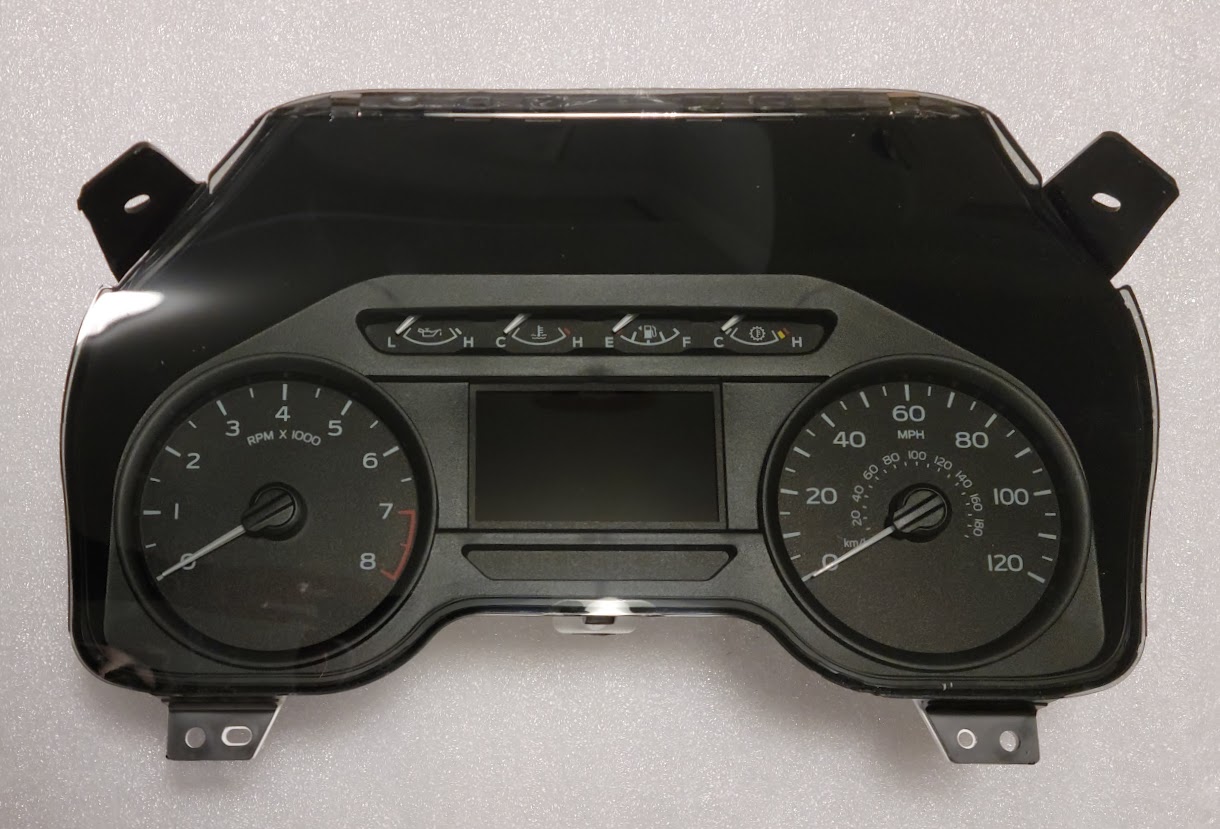 Ford F150 2018+ instrument panel gauge cluster MPH 4" XL Gas