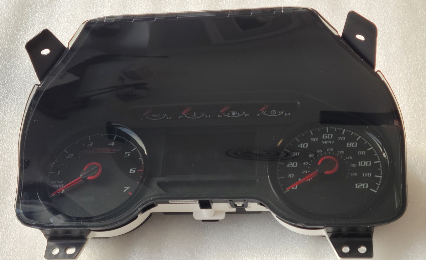 Ford F150 2018+ instrument panel gauge cluster MPH 4" Sport Gas