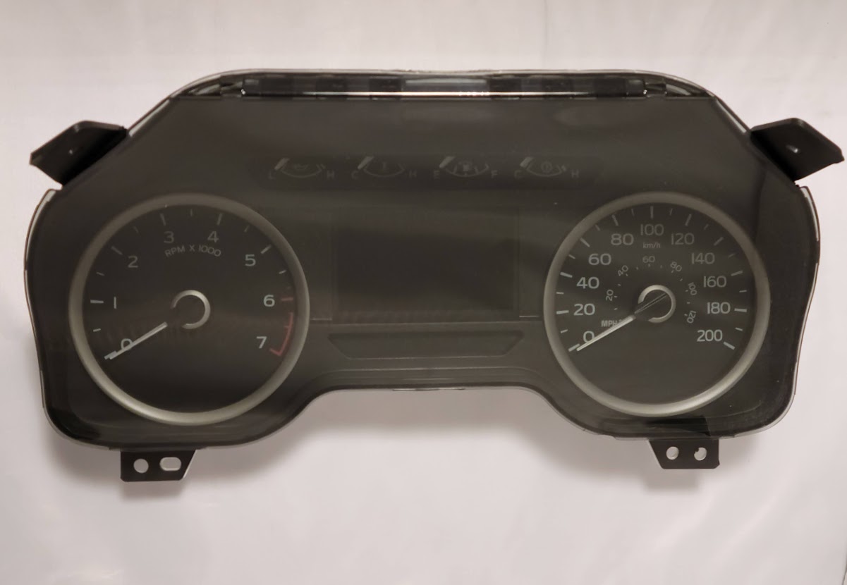 Ford F150 2018+ instrument panel gauge cluster KMH 4" XLT Gas