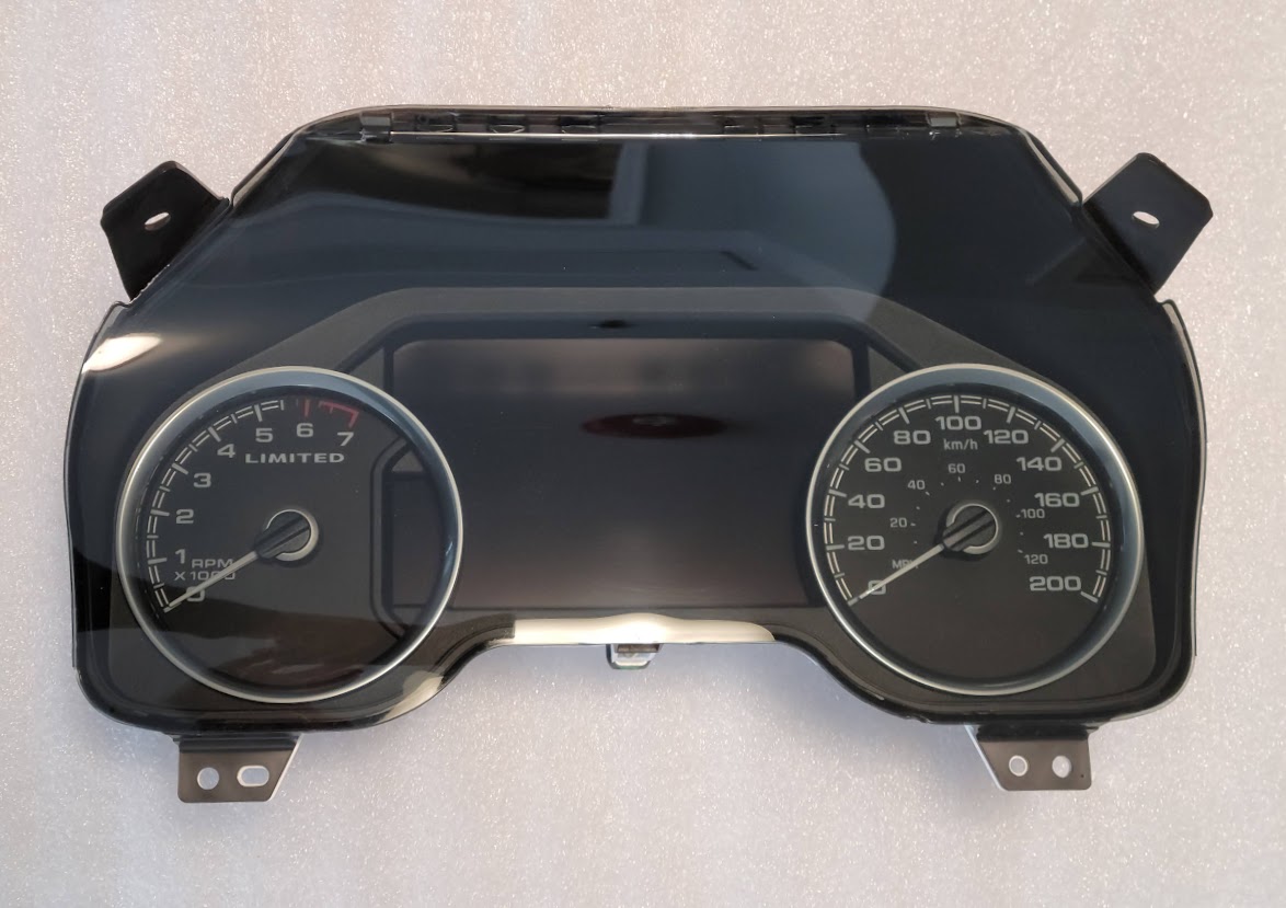 Ford F150 2018+ instrument panel gauge cluster KMH 8" Limited Ga