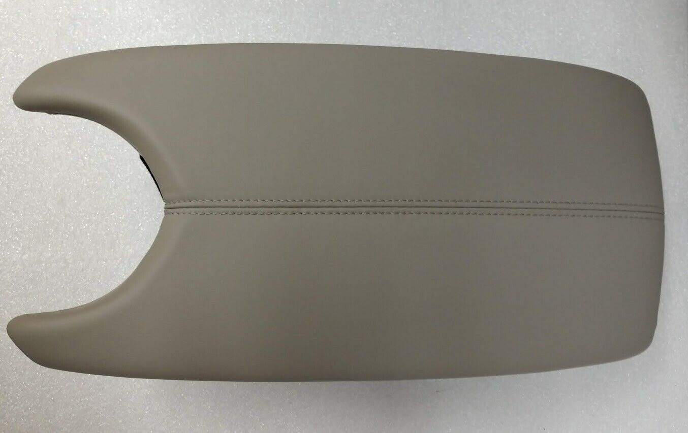 Cadillac ATS 2013+ center console lid platinum gray leather NEW