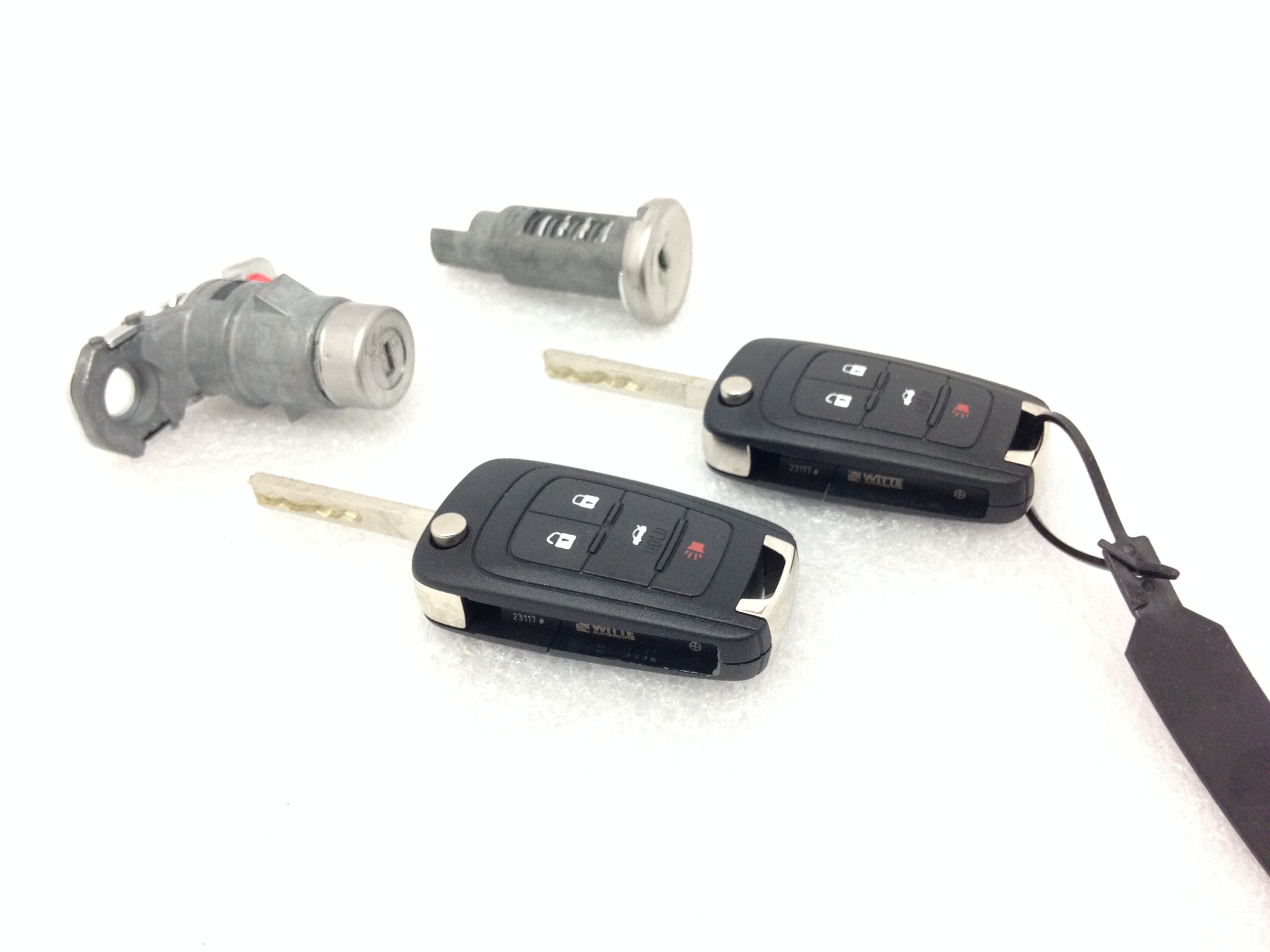 Chevy keyless entry door lock 4 button OEM remote fob kit