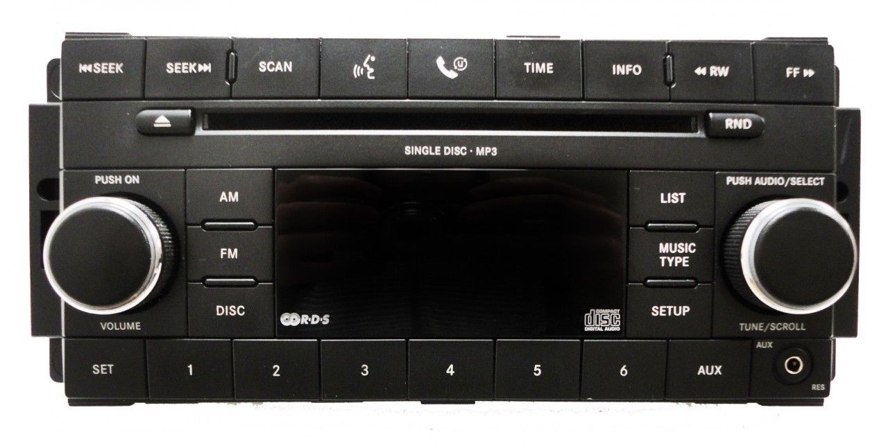 Chrysler 2008+ CD RDS U-Connect radio (RES) P05064410AD NEW chrysler town and country radio wiring diagram 