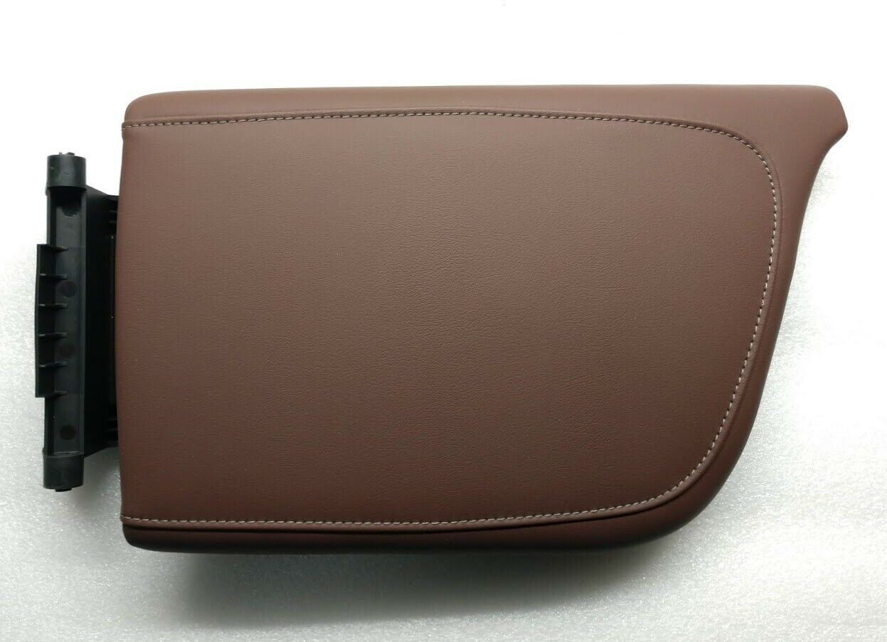 Buick Enclave center console leather lid Chestnut Brown NEW