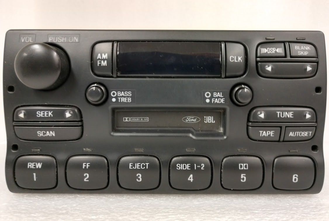 Explorer Ranger 1995-97 Cassette radio Premium Sound F67F REMAN
