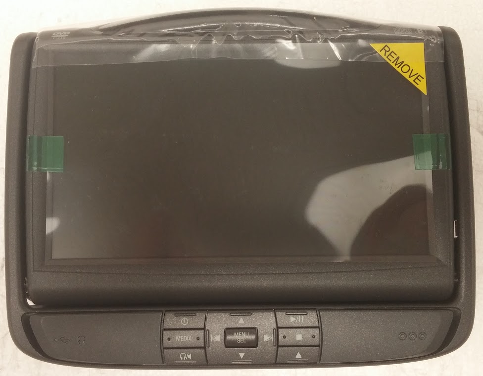 Ford Lincoln Invision LCD headrest screen monitor with DVD NEW