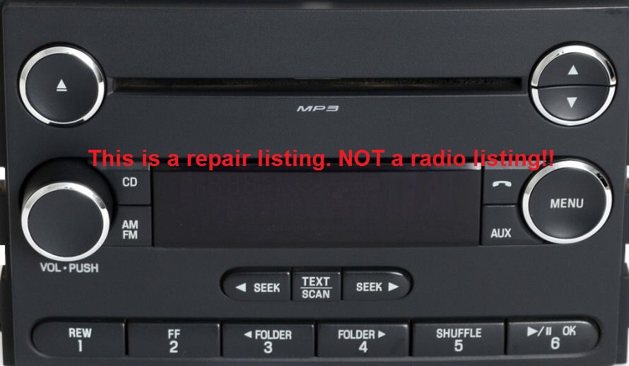 Ford Lincoln Mercury radio Display Repair (06+ Visteon)