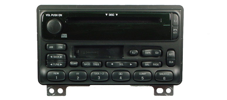 Explorer Mountaineer Mustang 2001-05 CD Cassette radio