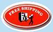 Free Shipping in the Continental US via standard ground service