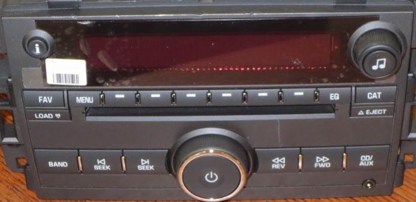 GM 2008+ Express Savana Van CD6 MP3 US9 radio 15945860 NEW