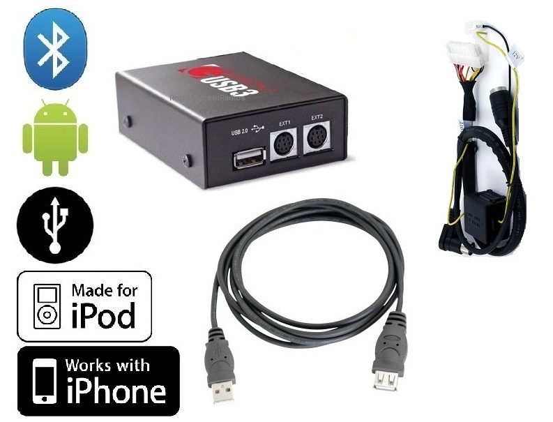 2000+ Volvo radio USB Android iPod Interface +Bluetooth-Aux?
