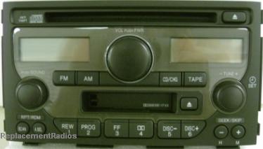 Pilot 2003-2005 CD Cassette radio A300 1TV2 NEW