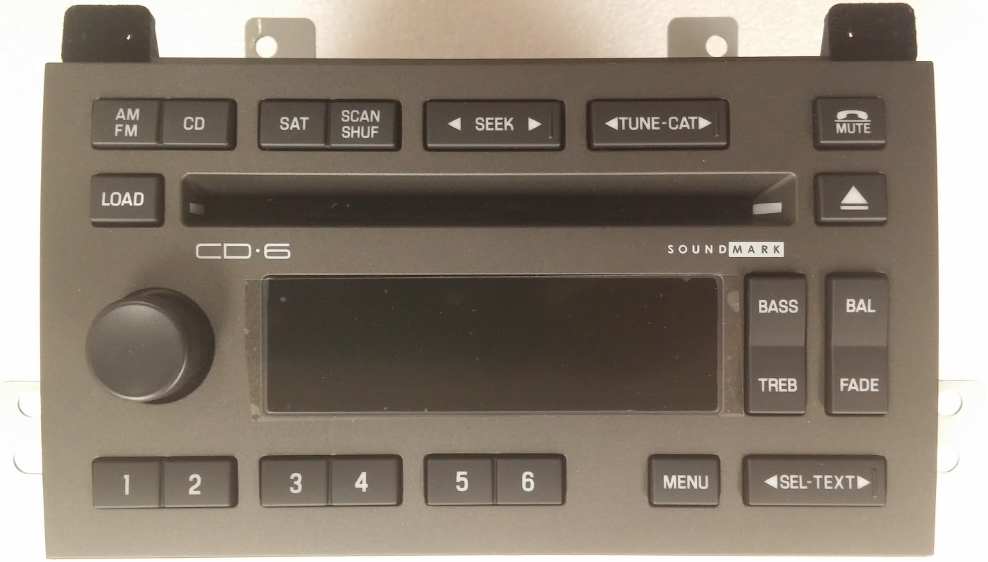 Lincoln CD6 radio CD drive Replacement Repair (2003+ Alpine)
