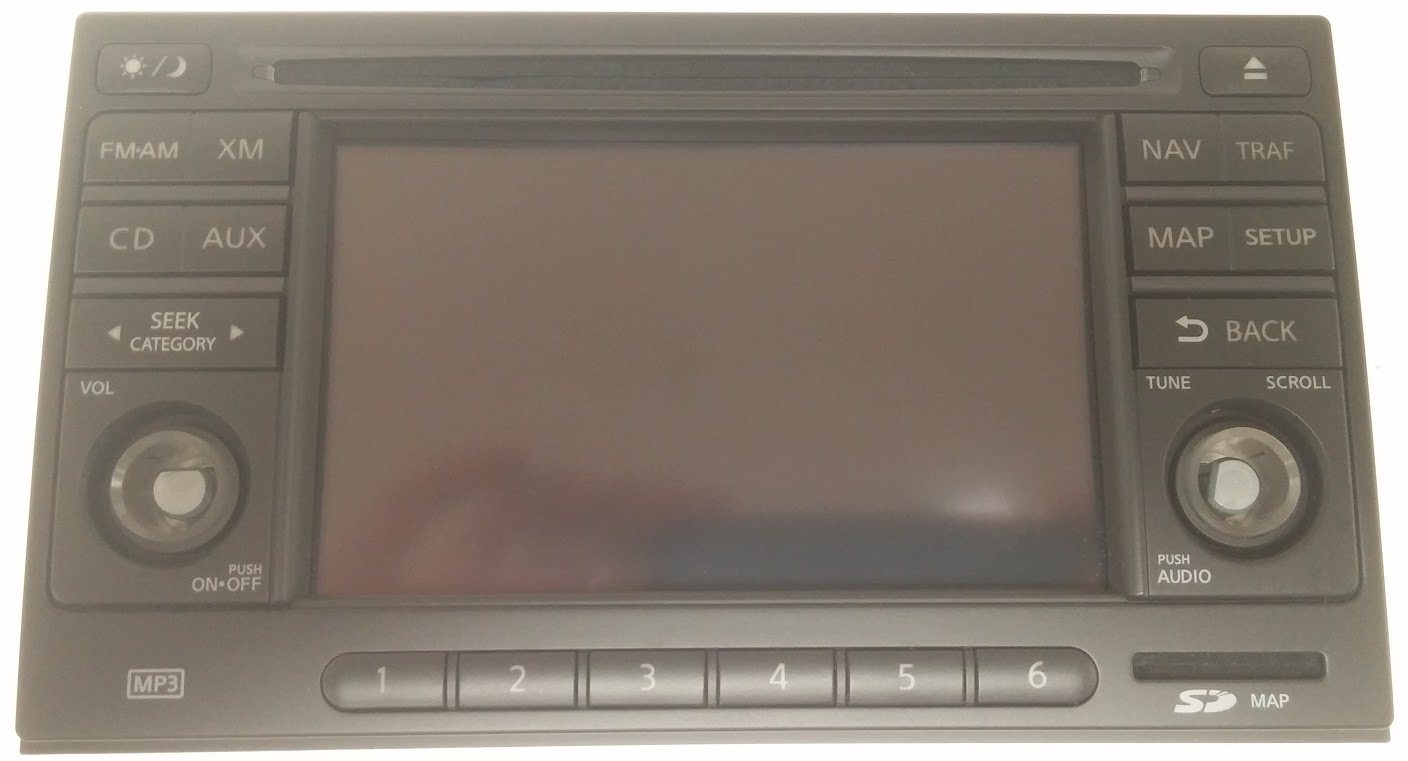 OEM factory original stereo for 2014 Nissan Leaf GPS navigation nav radio