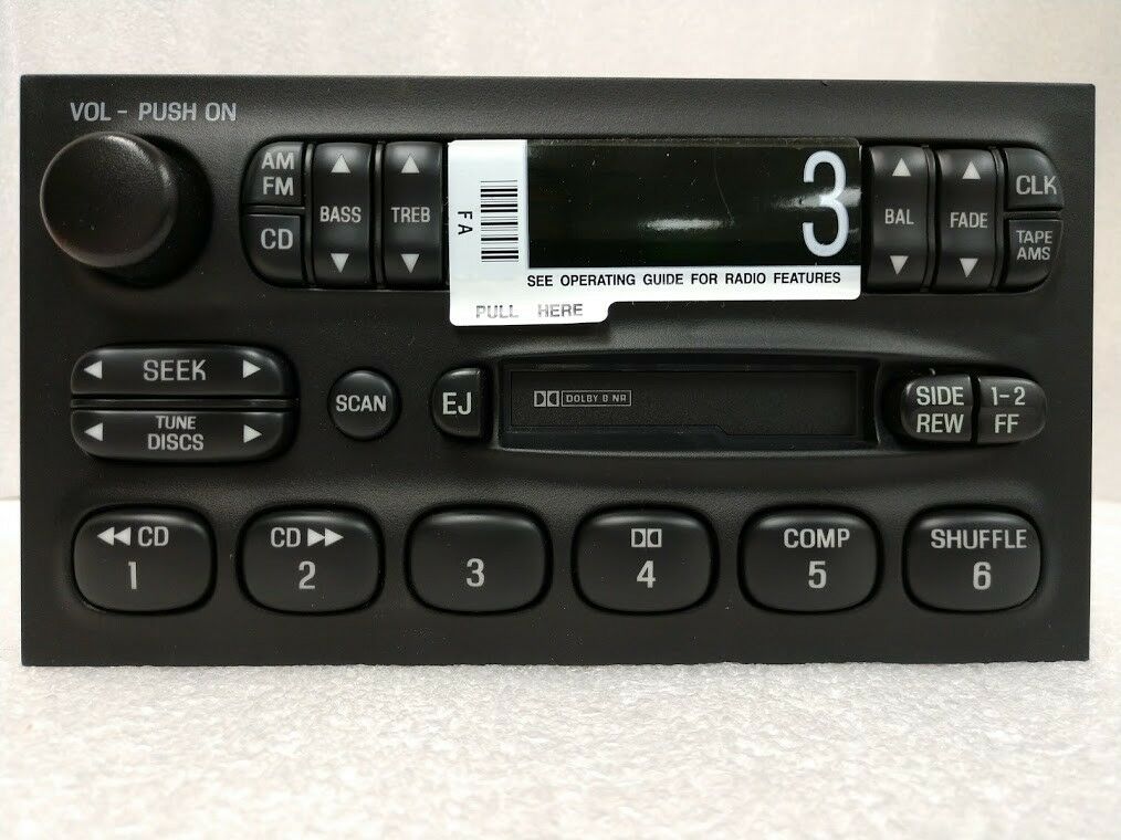Villager Quest 1999-2002 Cassette radio with CDC REMAN