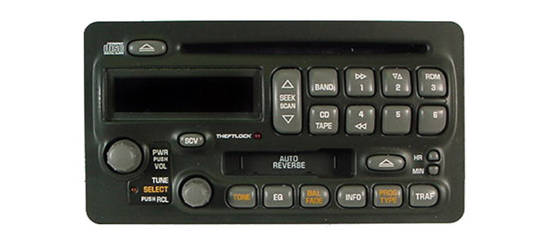 Display repair (Many 2000+ Pontiac double DIN RDS radios)