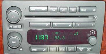 Saab 9-7X 2005-2009 CD6 radio 15923710 NEW Blem