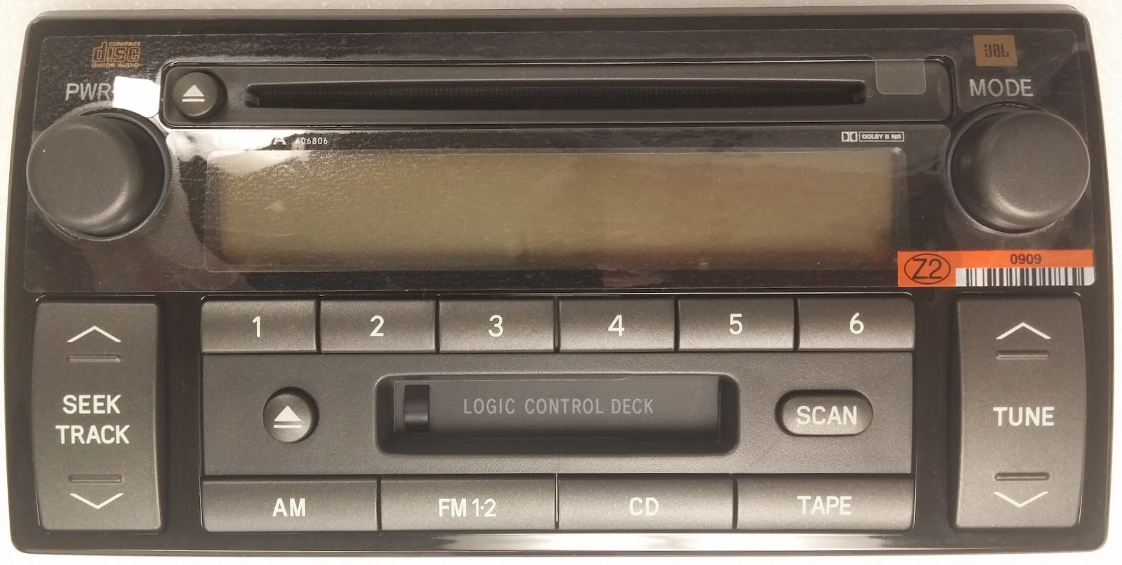Toyota Camry 2002-2004 AD6806 CD Cassette Radio Face NEW