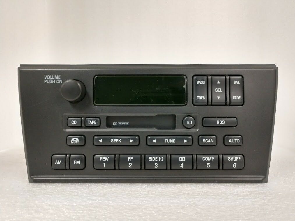 Lincoln LS 2000-2002 cassette radio REMAN