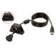 USB Dash Console Glovebox Mount Extension Cable (Male to Female)